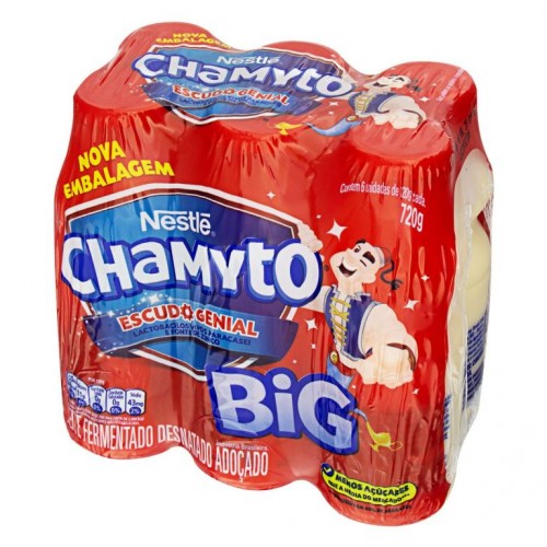 LEITE FERMENTADO CHAMYTO 720GR 6UN