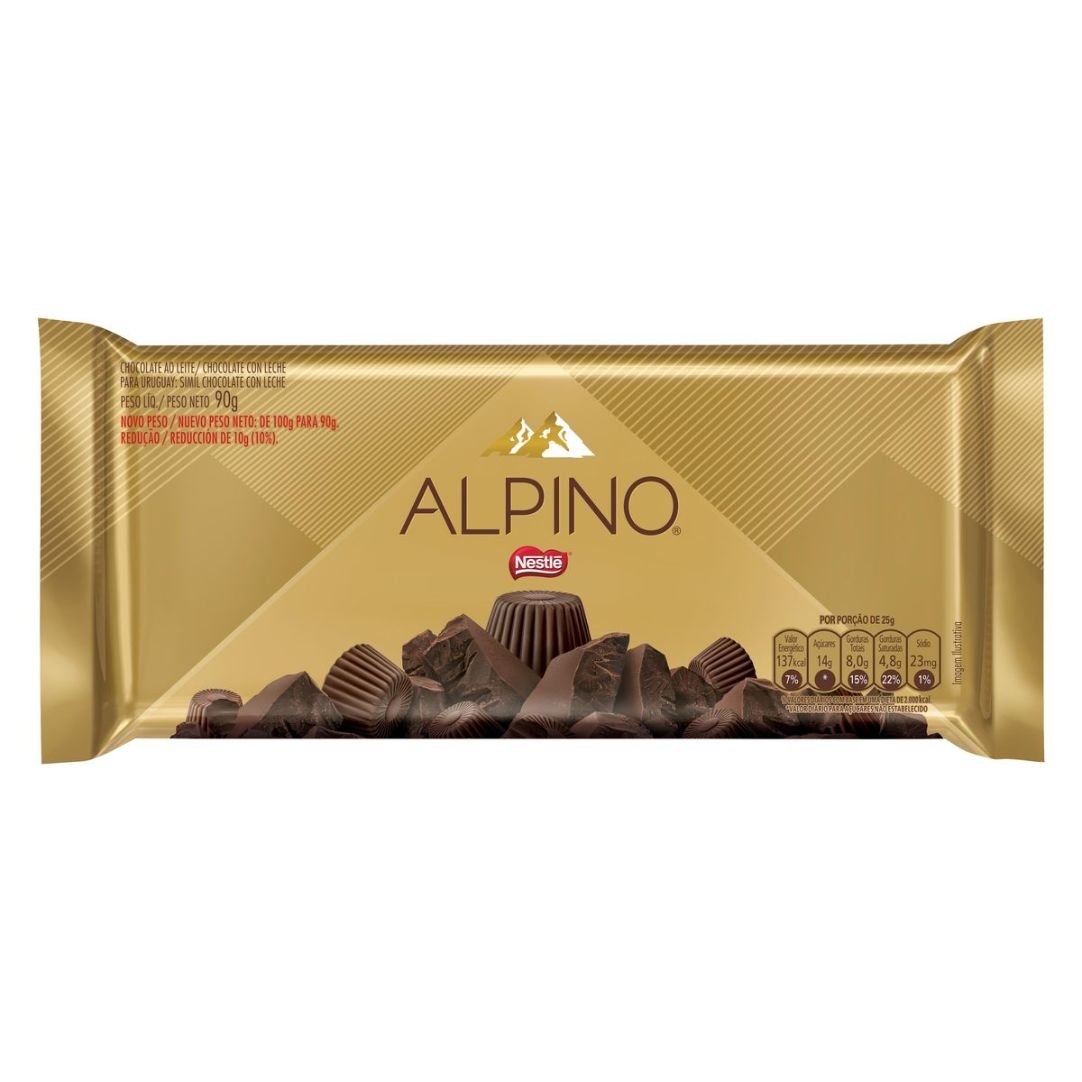 CHOCOLATE ALPINO NESTLE 90GR