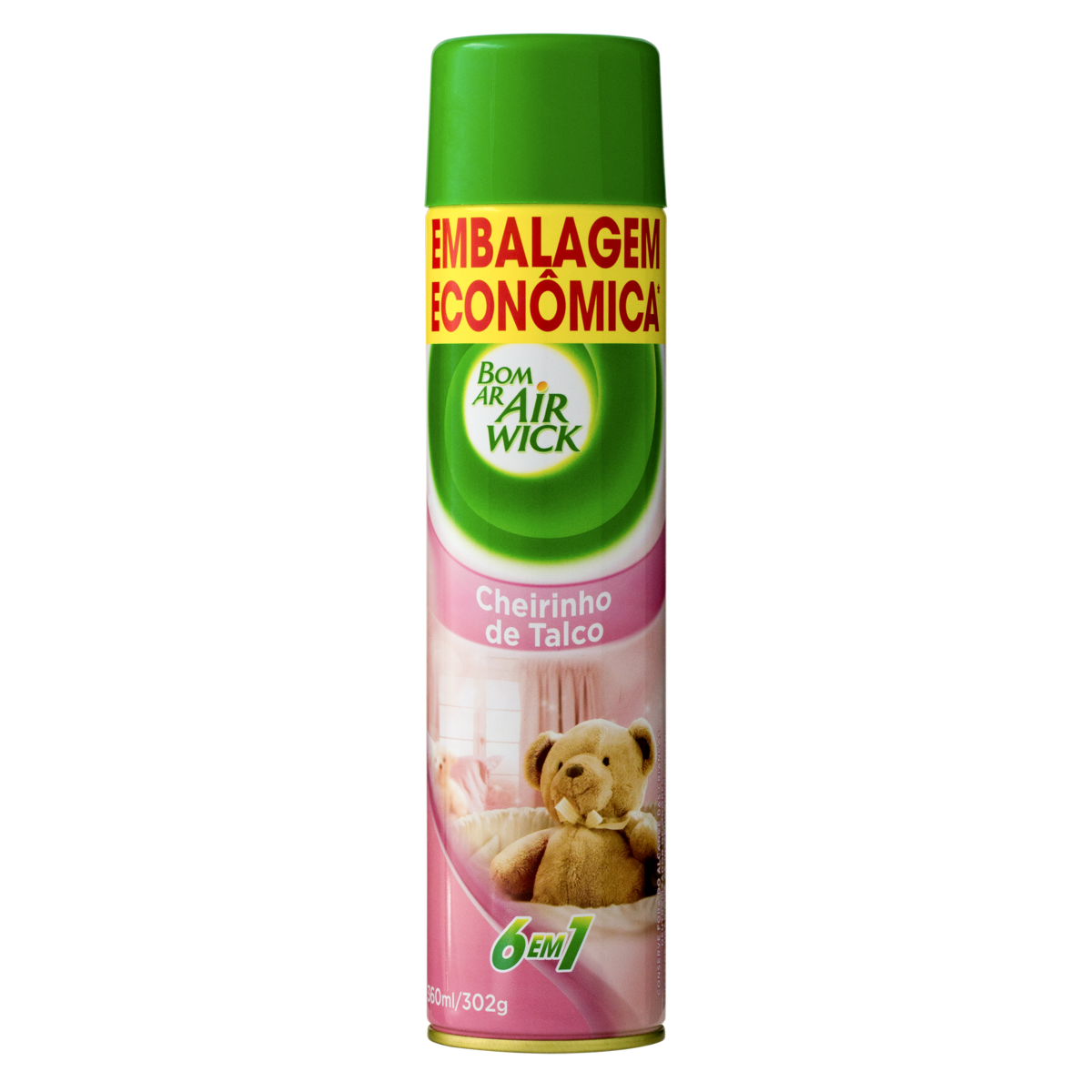 DESODORIZADOR BOM AR 360 ML CHEIRO TALCO