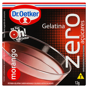 GELATINA OETKER 12GR ZERO MORANGO