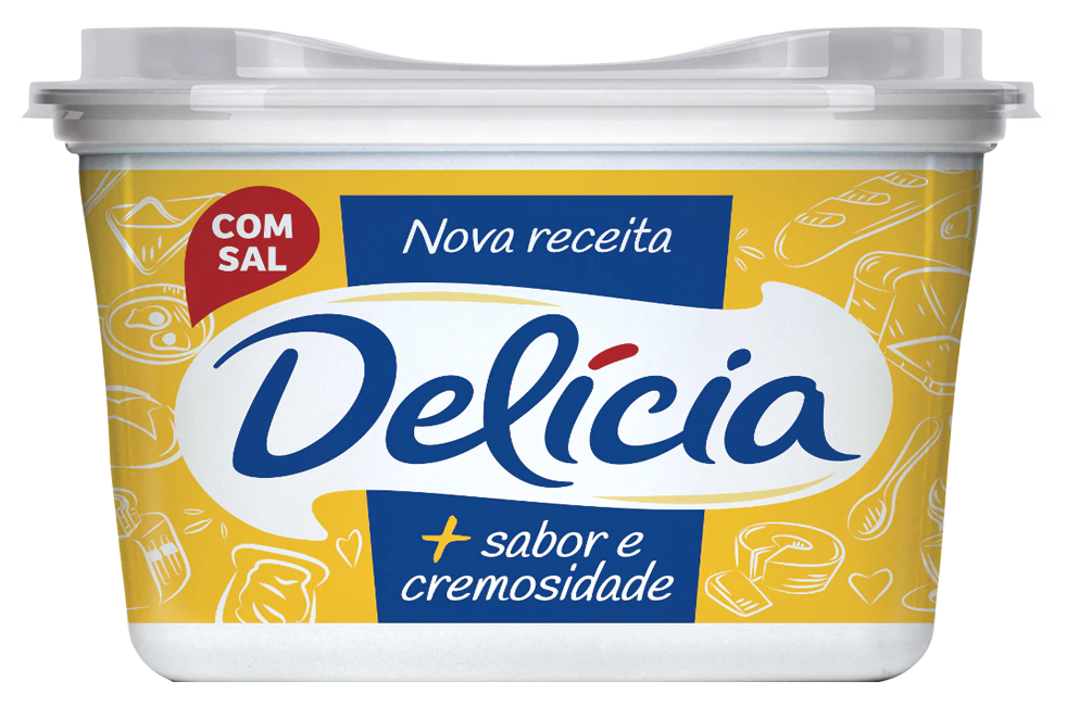 MARGARINA DELICIA 500GR C/SAL