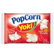 PIPOCA MICRO POP CORN YOKI 100GR C/SAL