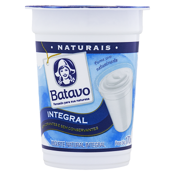 Iogurte Natural Batavo Integral 170G