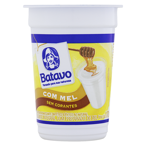 IOGURTE NATURAL BATAVO 170GR MEL