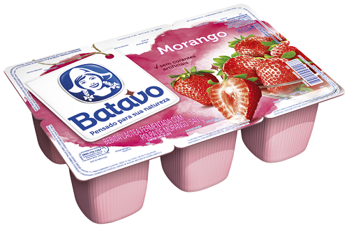 Bebida Láctea Batavo Morango Bandeja 510G