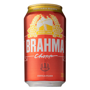 CERVEJA BRAHMA 350 ML LATA