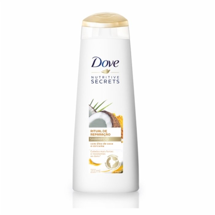 SHAMPOO DOVE 200ML RITUAL DE REPARACAO