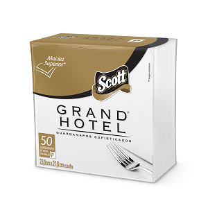 Guardanapo de Papel Scott Grand Hotel 23,8X21,8Cm 50Un
