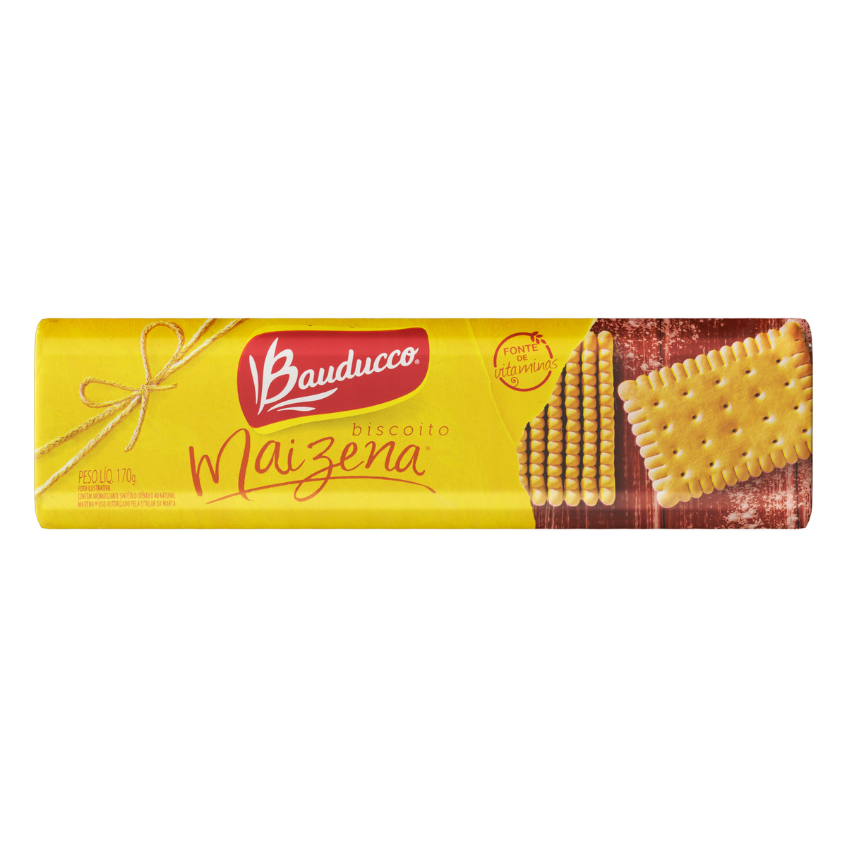 BISCOITO  BAUDUCCO 170GR MAIZENA VITAMINADO