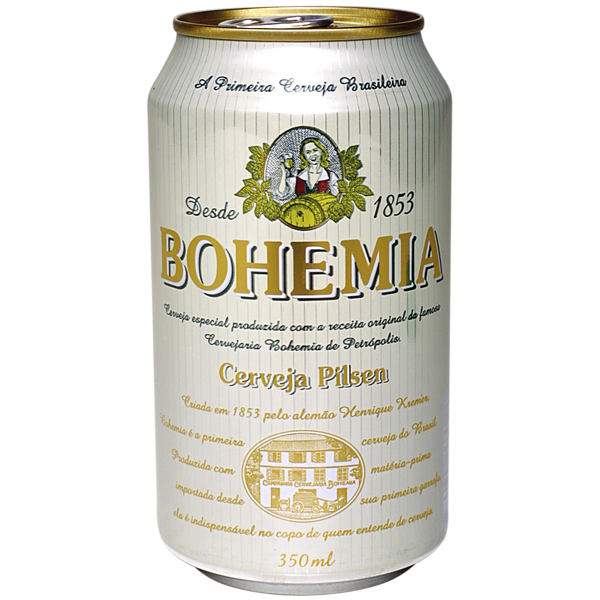 CERVEJA BOHEMIA 350 ML LATA
