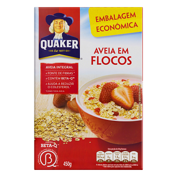 Aveia em Flocos Quaker 450G