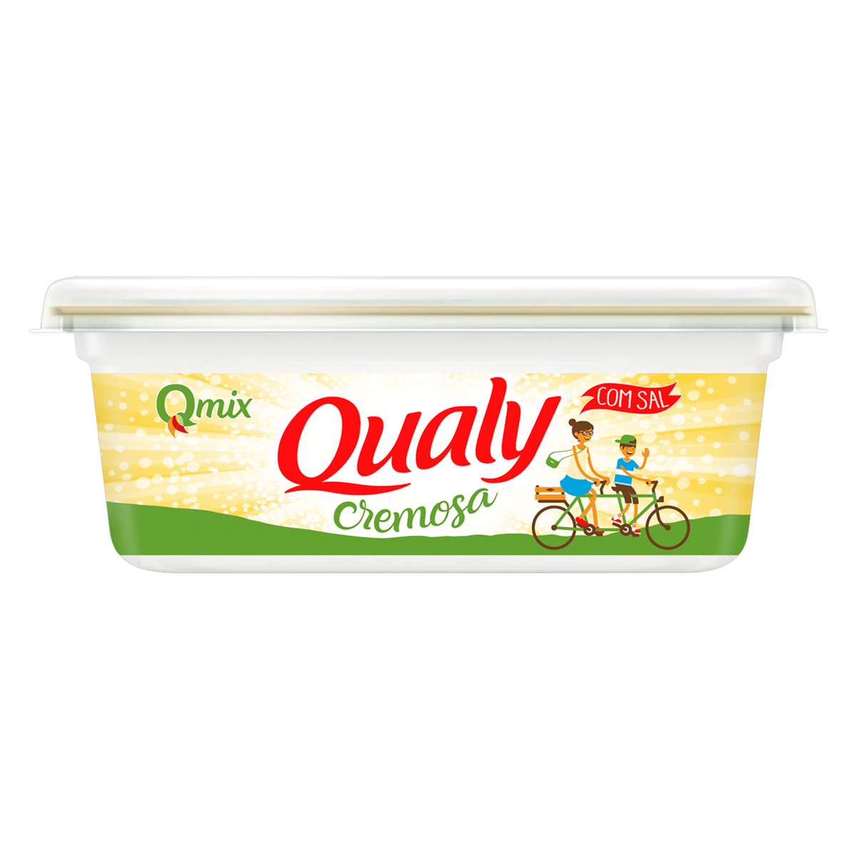 MARGARINA QUALY 250GR COM SAL