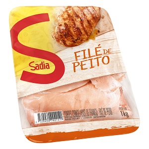 Filé Peito Frango Sadia 1Kg BANDEJA