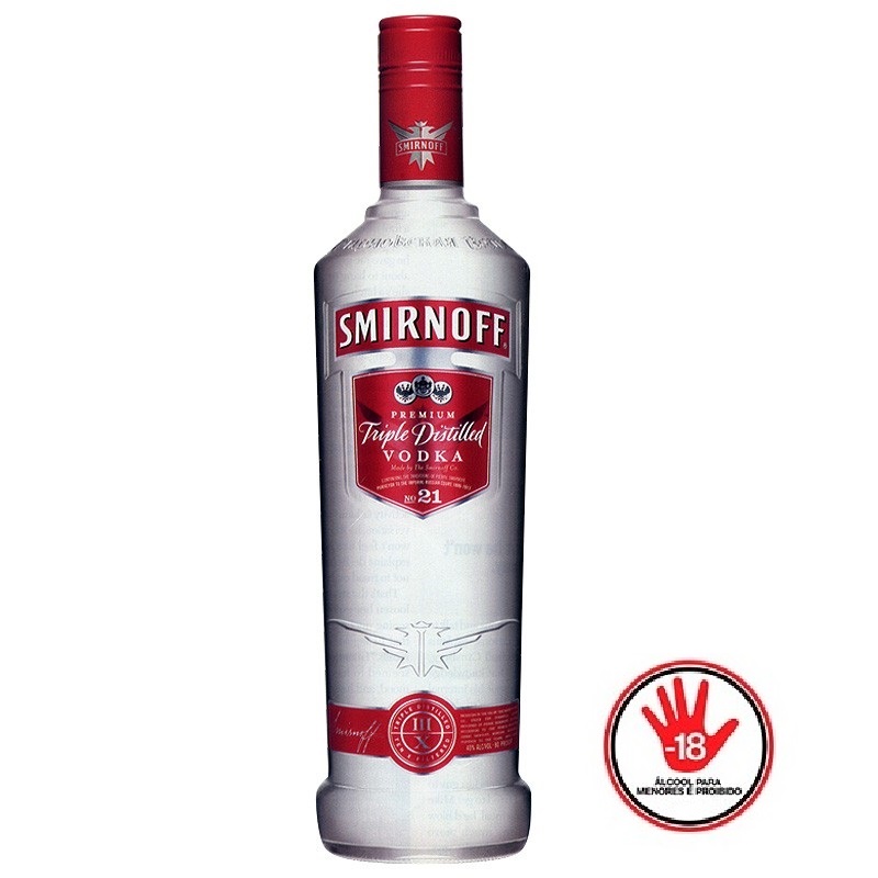 VODKA DESTILADA SMIRNOFF 998ML