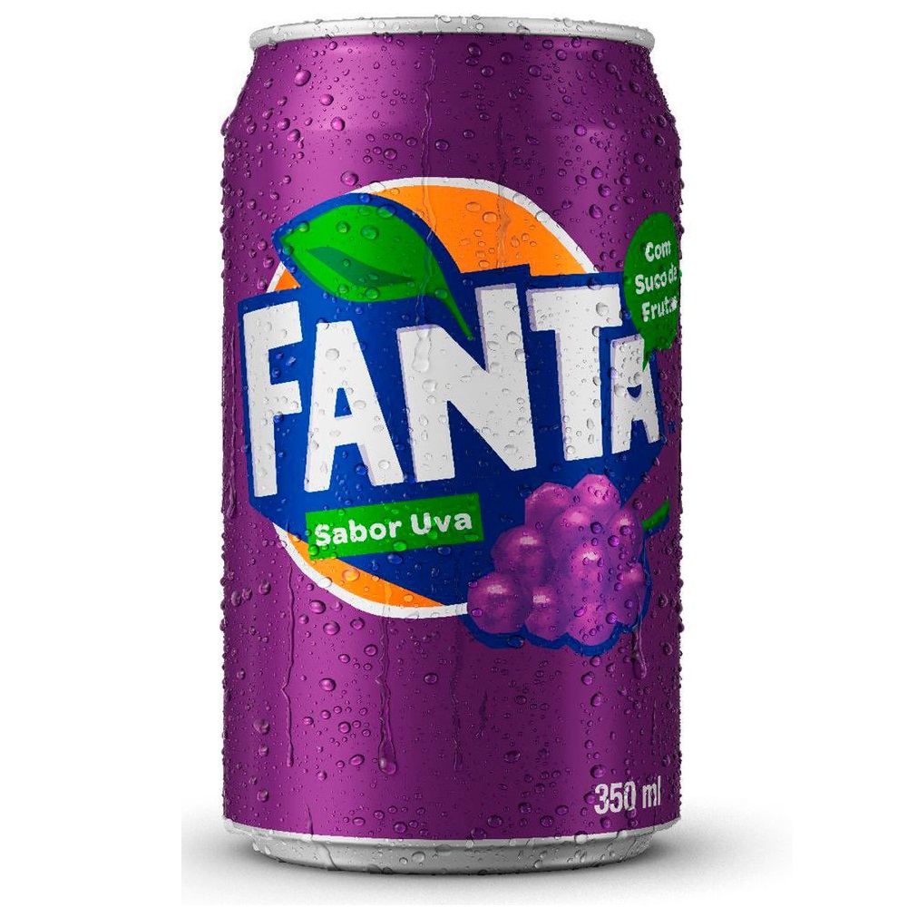 REFRIGERANTE FANTA 350ML UVA