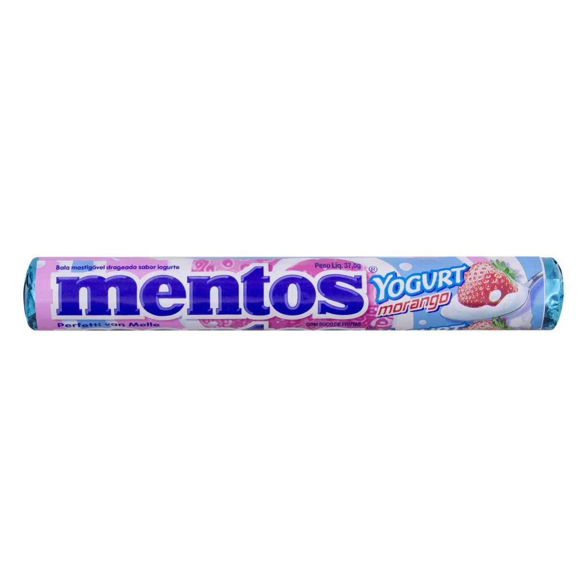 BALA MENTOS 37,5G STICK YOGURT/MORANGO
