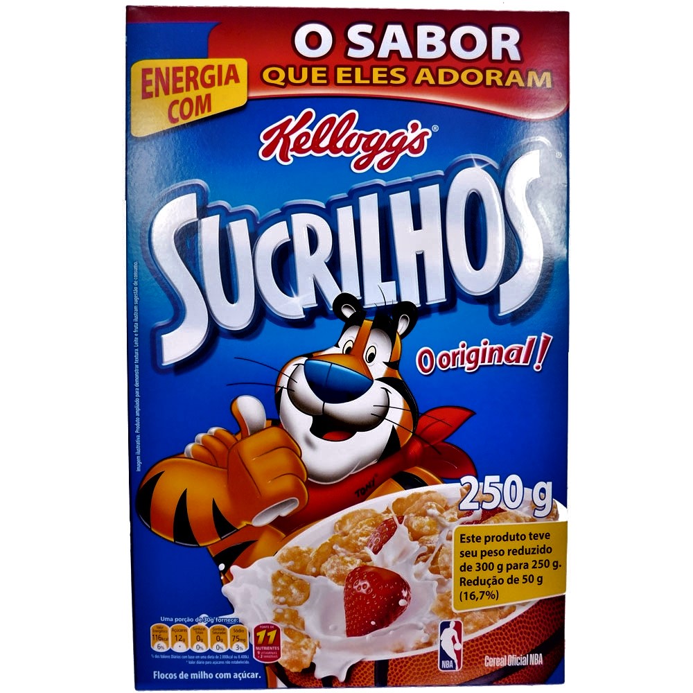 Cereal Matinal Kellogg's Sucrilhos Unidade 250G