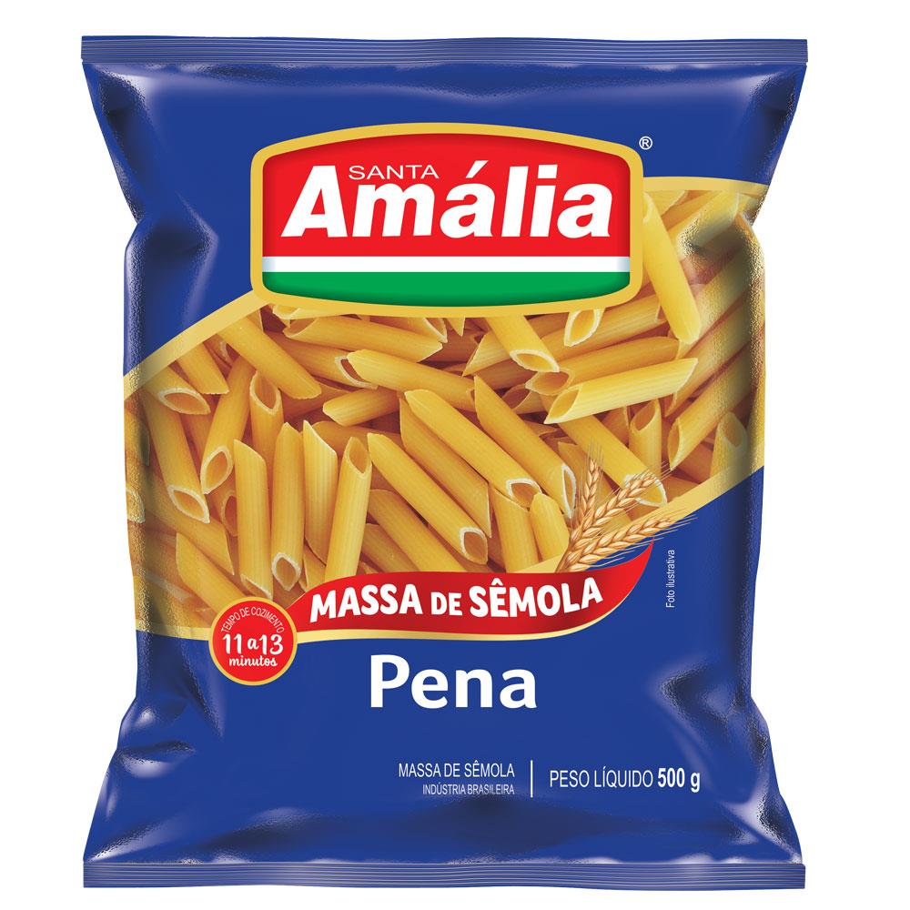 MACARRÃO AMALIA 500GR SEMOLA PENA