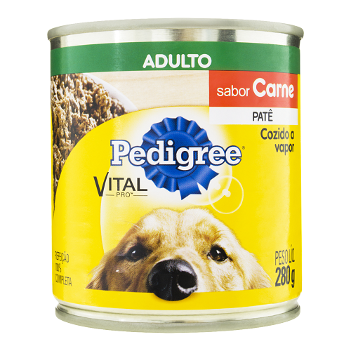 RACAO CAES PEDIGREE 280GR CARNE LT