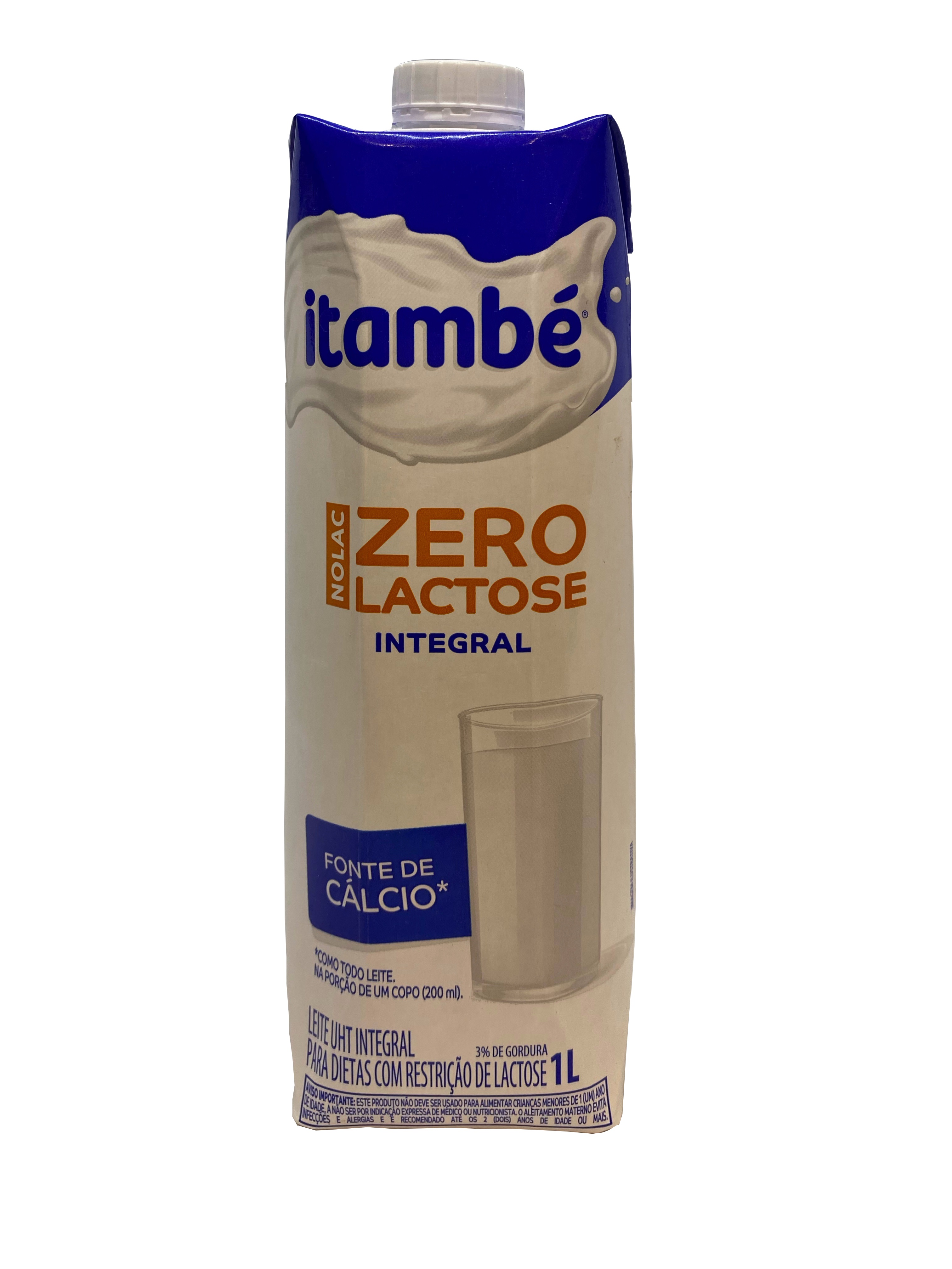 LEITE INTEGRAL ITAMBE ZERO LACTOSE 1L