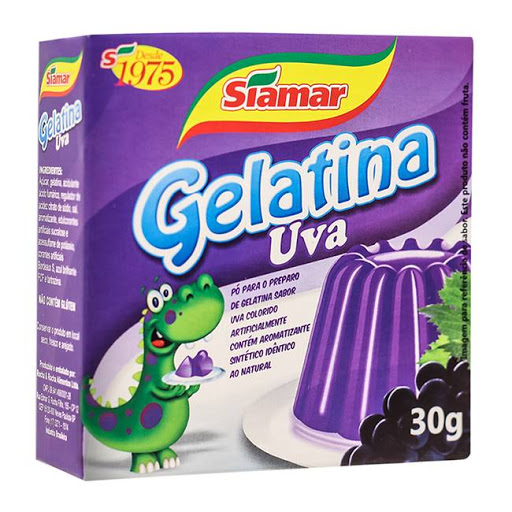 Gelatina Siamar Uva 30G