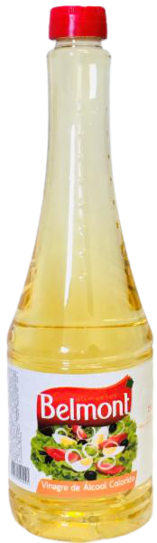 Vinagre Belmont de Álcool Colorido Embalagem 750Ml