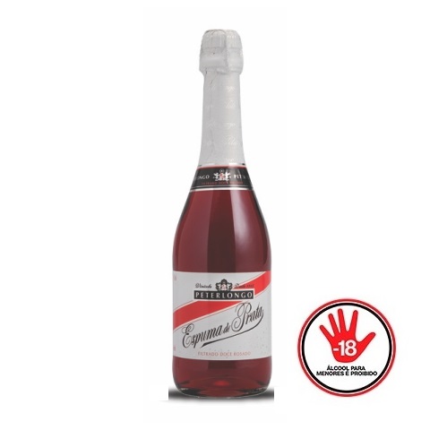 BEB. ESPUMANTE ESPUMA PRATA ROSE FILTRADO 660ML