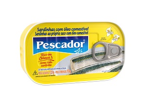 SARDINHA PESCADOR 125GR OLEO