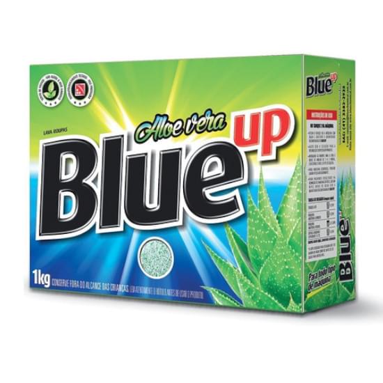 Sabão em Pó Blue Up Aloe Vera Embalagem 1Kg