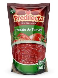 EXTRATO TOMATE PREDILECTA 140GR SACHET