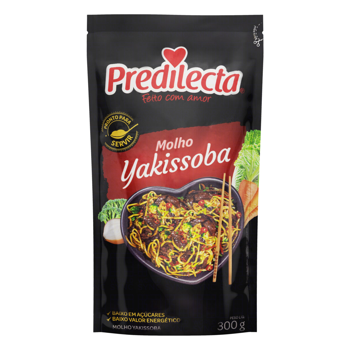 MOLHO PREDILECTA 300GR YAKISSOBA SACHET