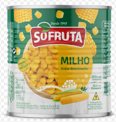 Milho Verde Sofruta Lata 170G