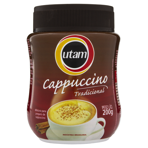Cappuccino Utam Tradicional Pote 200G