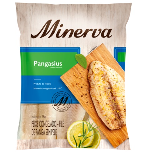 Peixe File de Pangasius Minerva 800G