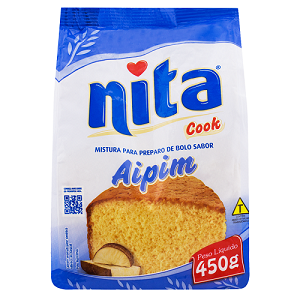 Mistura para Bolo Nita Aipim Pacote 450G