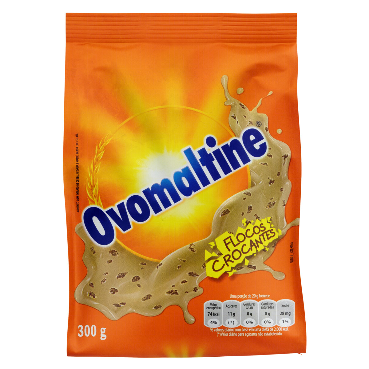 ACHOCOLATADO  PO OVOMALTINE 300GR FLOCOS