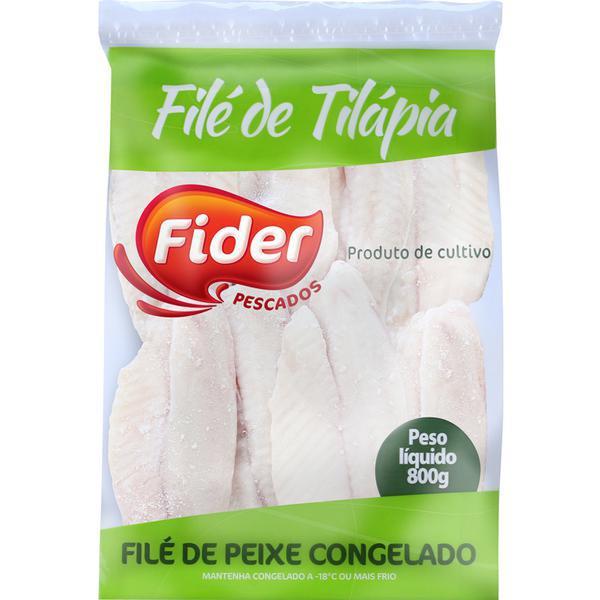 Filé Tilápia Fide Embalagem 800G