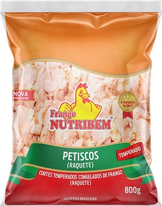 Petisco de Frango Nutribem Raquete Temperado 800G