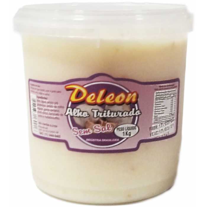 Alho Triturado Deleon 1Kg