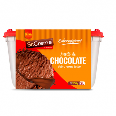 Sorvete Chocolate Sr. Creme 2L